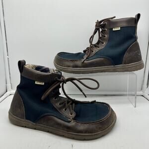 Lems Boulder Boots Mens 44 US 10.5 Brown Zero Drop Minimalist Hiking Travel